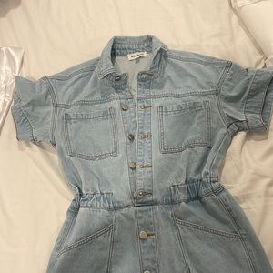 Day+Moon denim romper